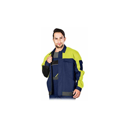 Reis Pro-J_Gysl Pro Master, camicetta protettiva, blu navy/giallo-grigio, taglia L en oferta