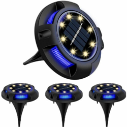 Driwei - Faretto led solare giardino con picchetto luce calda 4pz esternoTE-B0225 características