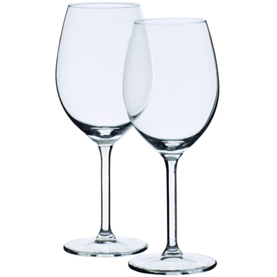 Set di Calici per 6 persone Vignoble 12 calici composto da 6 calici vino rosso capacita' 50 ml e 6 calici vino bianco capacita' 38 ml Vetro
