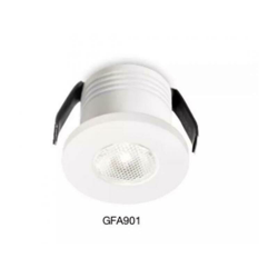 FARETTO INCASSO LED TONDO BIANCO OPACO 3W 3000K LUCE CALDA GFA901C - G.e.a.luce características