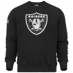Sweatshirt New Era Team Logo Crew Oakland Raiders Medium en oferta