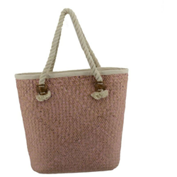 Borsa paglia africa rosa precio
