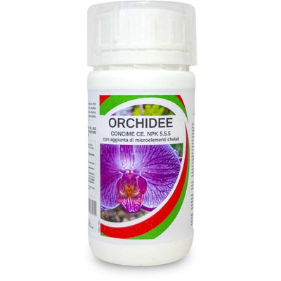Fertilizzante Orchidee per Crescita Forte e Sana -Concime Orchidee Naturale 250 ml