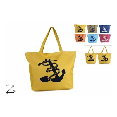 Borsa Mare Juta Ancora 2 Ass. 6 Colori