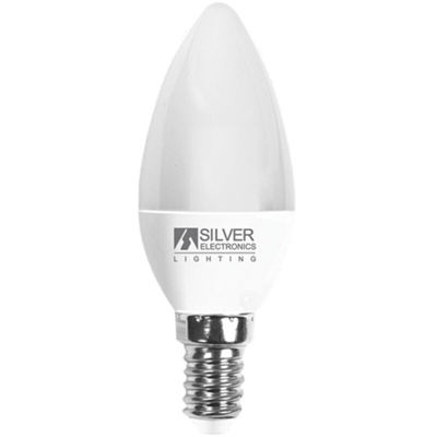 Silver - Lampadina a LED VELA E14 6W 5000K