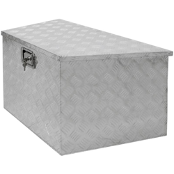 Scatola porta attrezzi valigetta cassetta custodia alluminio utensili 82x50x47cm características