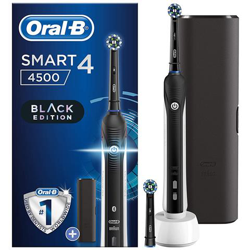 Oral-b Smart 4 4500 Crossaction Spazzolino Elettrico Ricaricabile - Nero (uk 2 Pin) características