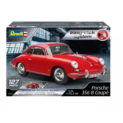 Automodello in kit da costruire 07679 Porsche 356 Coupé 1:16 - Revell