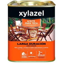 Olio di teak a lunga durata 750 ml quercia - quercia - Xylazel precio