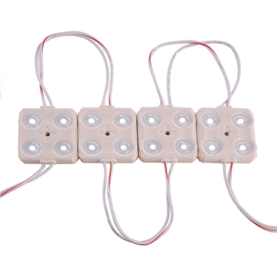 Modulo 80 LED 26W retroilluminazione scritte insegne tabelle 12V 6500K IP65 20pz