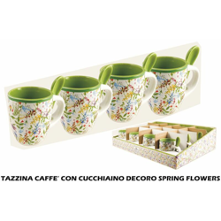 Bighouse It - TAZZINA CAFFE'+ CUCCHIAINO SPRING FLOWERS características