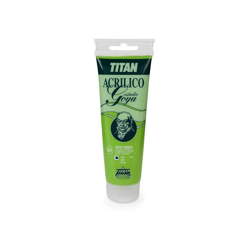 Colori verde Titan Goya Acrilici di studio | 67-Green Cinnabar - Tubo da 125 ml - 67-Green Cinnabar precio