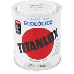 Smalto Ecologico Opaco Mate Acqua Titanlux | 750 mL - 539 blu brillante - 539 blu brillante características
