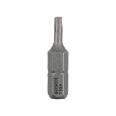 Bosch Bit di avvitamento extra duro T10, 25 mm
