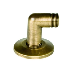 Porta&bini - Curvetta maschio per saliscendi bronzo 1/2' 1/2' con rosone porta e bini precio