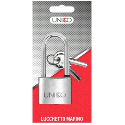 LUCCHETTO MARINO 'UNIKO' mm 40 - blister 1 pezzo