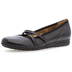 Donna Ballerine, La Signora Ballerine Cinturino, Ballerine Con Cinghietti, Mary-jane, Scarpe Estive, Scarpe Basse, Nero, 41 Eu / 7.5 Uk en oferta