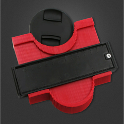 Asupermall - Misuratore di profilo irregolare Calibri Copia calibro di falegname Calibro di contorno Duplicatore Sagomatura bordi Righello di legno características