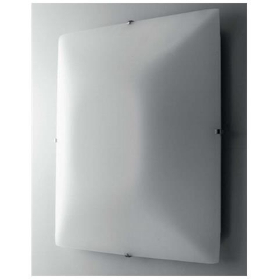 Plafoniera Osiride Bianca 3xe27 40x40cm