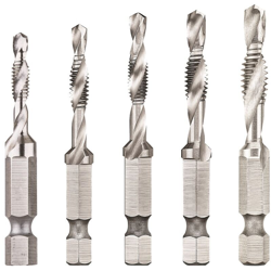 DEWALT DT50060-QZ kit 5 punte attacco 1/4' per forare,maschiare e svasare precio