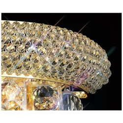 Applique Piccola 2 Luce Oro Francese, Cristallo en oferta
