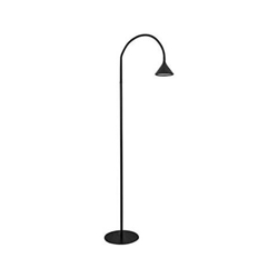 Forlight Ding - Lampada Da Terra A Led Nera 520lm 3000k en oferta
