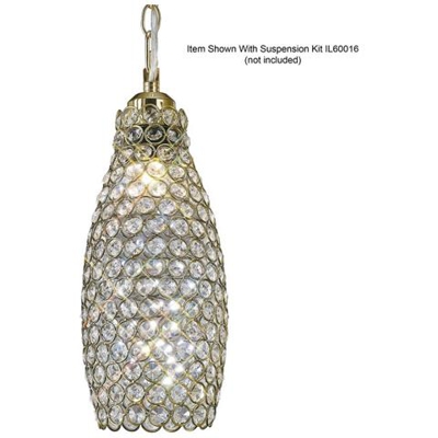 Tamburo Di Cristallo Solo Ombra Ottone Antico, Cristallo