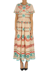 Embroidered cotton dress precio