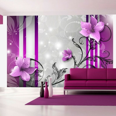 Fotomurale carta da parati - Gemme viola | 350x245