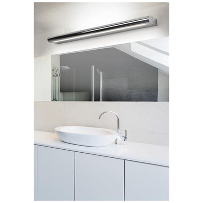Applique Da Parete Grande Per Bagno Cromo Ip44