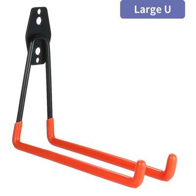 Asupermall - Ganci doppi in acciaio per ripostiglio da garage Ganci da magazzino per garage per carichi pesanti Organizer per articoli sfusi di