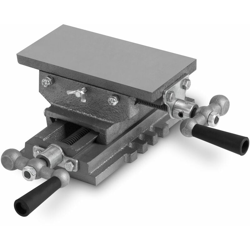 3" Tavola a croce con Piastra di fresatura (Tavolo da lavoro 165 x 83 mm, Altezza di lavoro 85 mm) precio