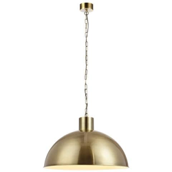 Lampada A Sospensione A Soffitto A Cupola A 1 Luce In Ottone, E27 en oferta