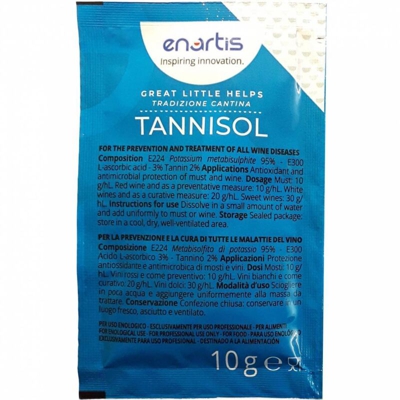 1 CF Di METABISOLFITO POTASSIO 'TANNISOL' KG 1 (100 B
