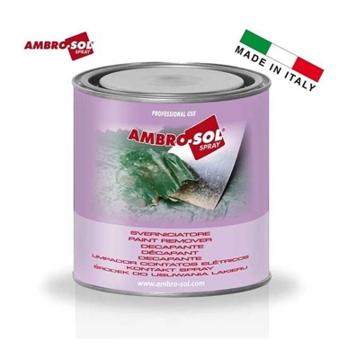 Ambro-sol - SVERNICIATORE TOGLI ELIMINA VERNICE DA METALLO E LEGNO IN BARATTOLO 750ml AMBRO-