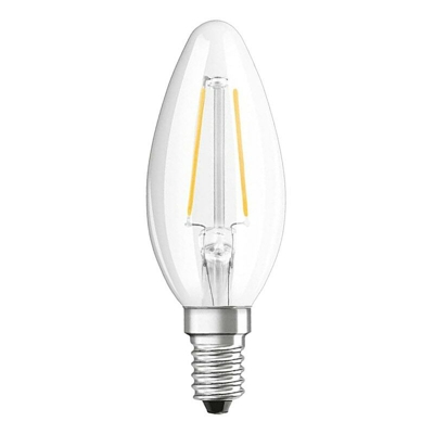 Lampadina Oliva a filamento LED Osram Ledvance 4W 2700K E14 230V PRCB40827CE1G1