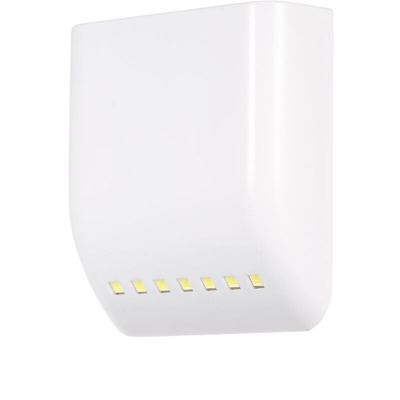 La luce dell'armadietto del sensore capacitivo 7LED DC12V 1,75W e una spedizione bianca senza batteria