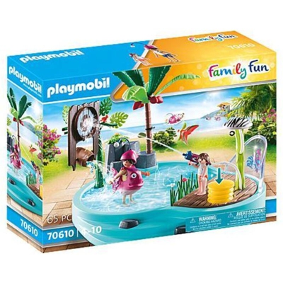 Playmobil® Family Fun Piscina di divertimento con spruzzatore dacqua 70610