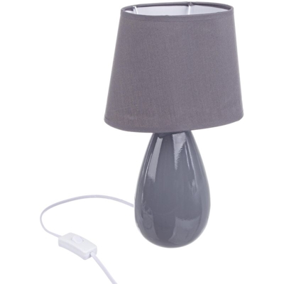 Lampada Tav. Metide Cr Grigio H33.5