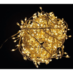 Bizzotto - Luci di Natale 500 Micro Led Catena Cluster Microled Interno Esterno Luce Calda precio