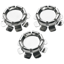 Set 3 Tappi Ermetici Cromati Pedrini características