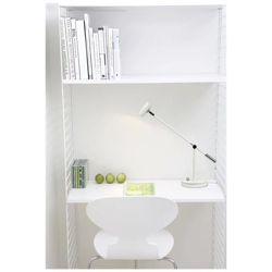 Lampada Da Tavolo A 1 Luce Bianco Opaco en oferta