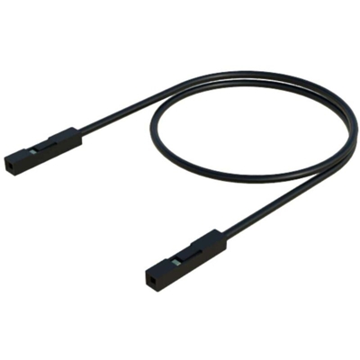 MKL 0,64/25-0,25 Cavo di misura [Presa 0,64 mm - Presa 0,64 mm] 25.00 cm Nero 1 pz. - Sks Hirschmann