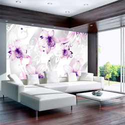 Fotomurale carta da parati - Suoni della finezza - viola | 400x280 en oferta