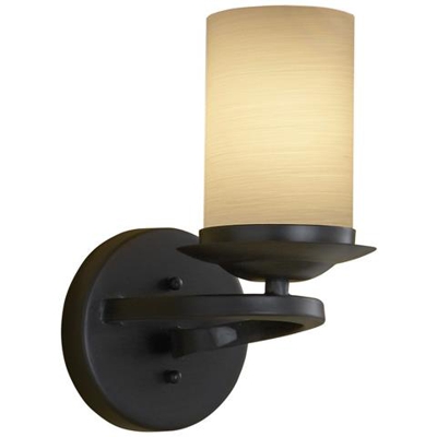 Lampada Da Parete A Candela In Cristallo Nero, E27