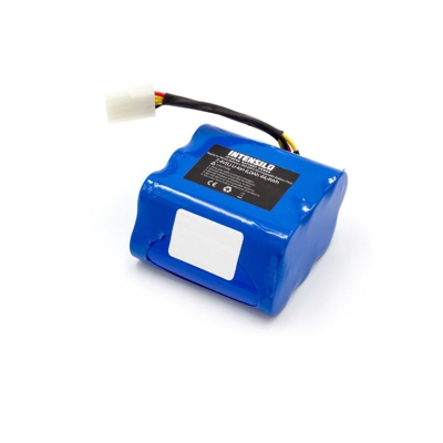 INTENSILO batteria compatibile con Neato 945-0080, All Floor, Signature 25, VX Pro aspirapolvere home cleaner (6000mAh, 7,4V, Li-Ion)