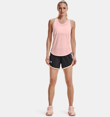 Shorts UA Fly-By 2.0 Brand da donna
