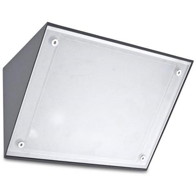 Applique Da Esterno 1 Luce Urban Grey Ip65, Attacco E27