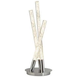 Lampada Da Tavolo A Led In Acrilico A 3 Luci precio