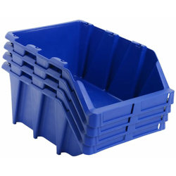 Contenitori Portaoggetti Impilabili 35 pz 218x360x156 mm Blu en oferta